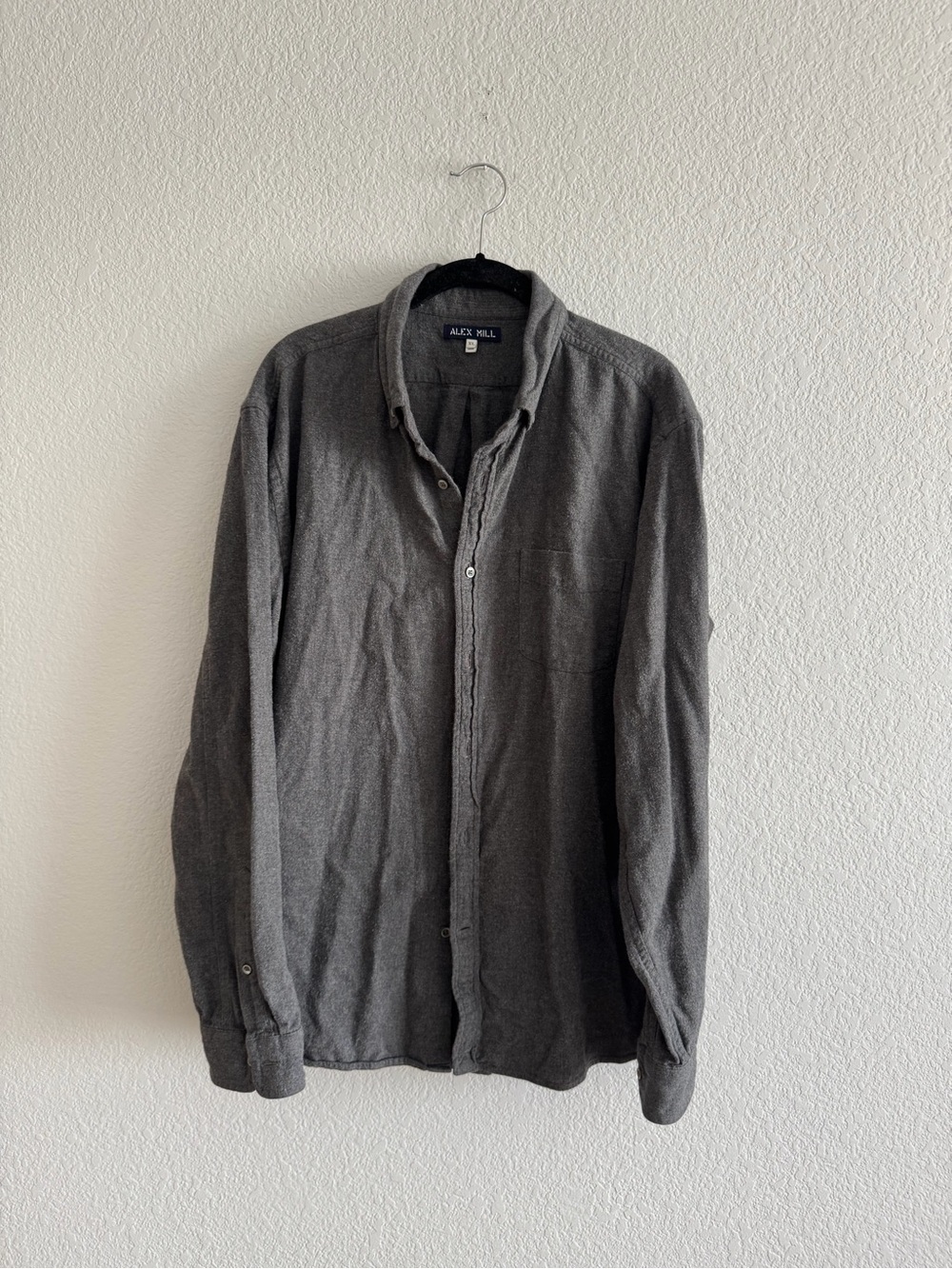Alex Mill Cotton Flannel Button Down Shirt Long Sleeve Pocket Xlarge